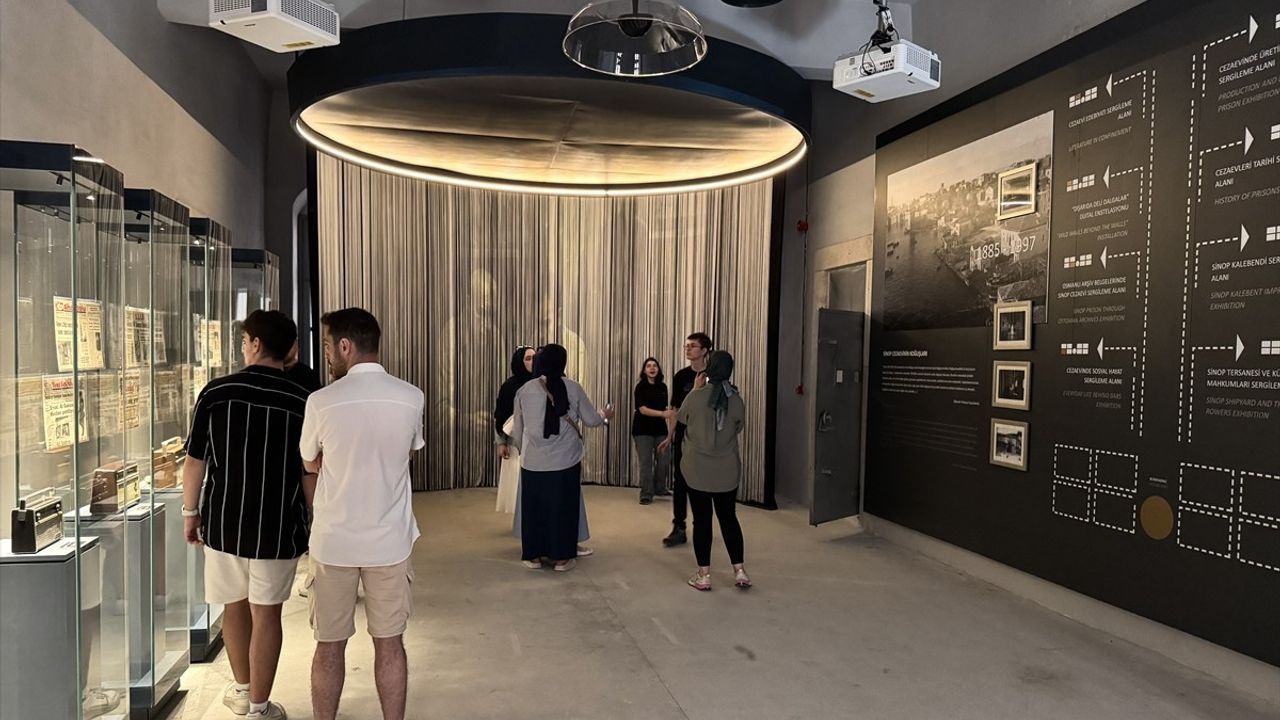 Sinop Tarihi Cezaevi ve Müzesi, Kurban Bayramı'nda 8 Bin Ziyaretçi Ağırladı