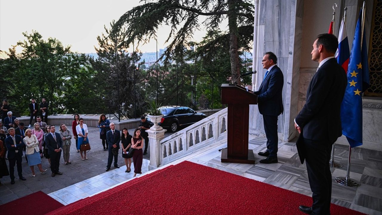 Slovenya'nın Devlet Günü Resepsiyonu Ankara'da Düzenlendi