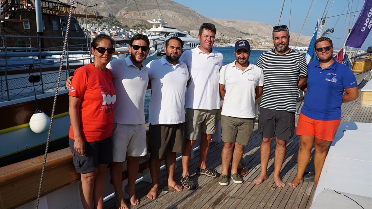 STS Bodrum, 2900 Deniz Mili Yolculuğunun Ardından Bodrum'a Döndü