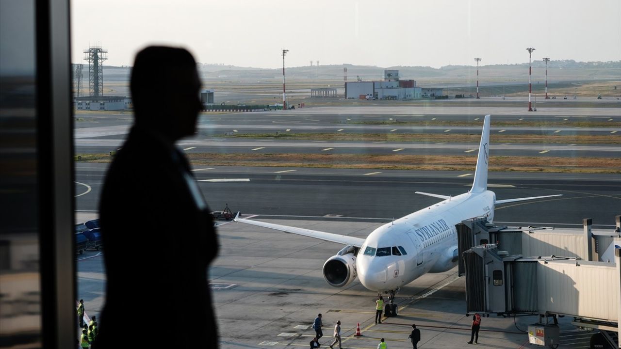 Suriye Havayolları, 12 Yıl Aradan Sonra İstanbul'a İlk Seferini Gerçekleştirdi