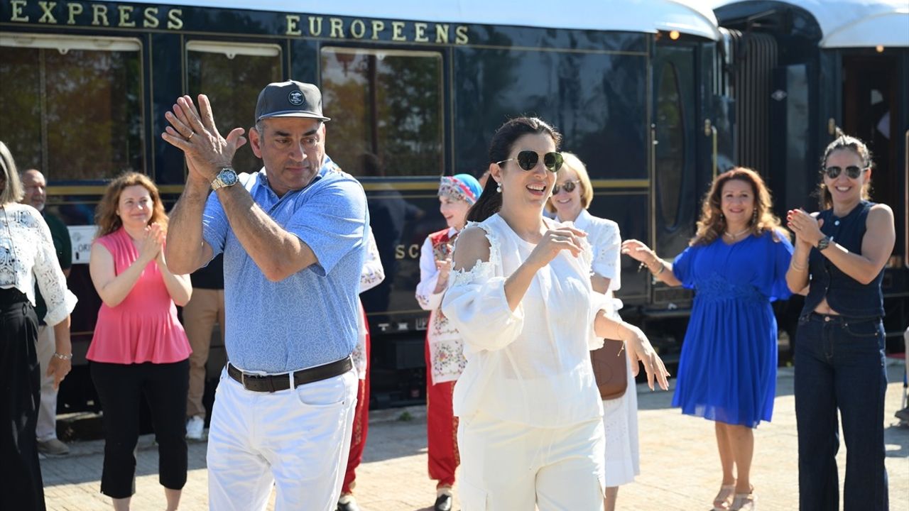 Tarihi Orient Express, Kapıkule’den Türkiye’ye Girdi