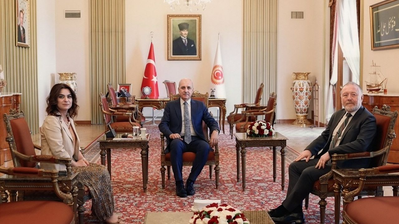 TBMM Başkanı Kurtulmuş, DEM Parti Grup Başkanvekilleri ile Görüştü