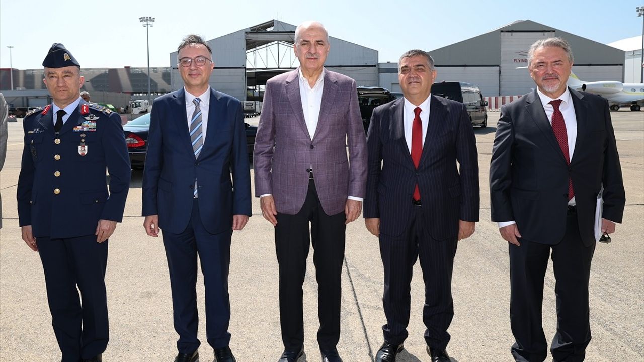 TBMM Başkanı Numan Kurtulmuş, NATO Parlamento Başkanları Zirvesi İçin Brüksel'de