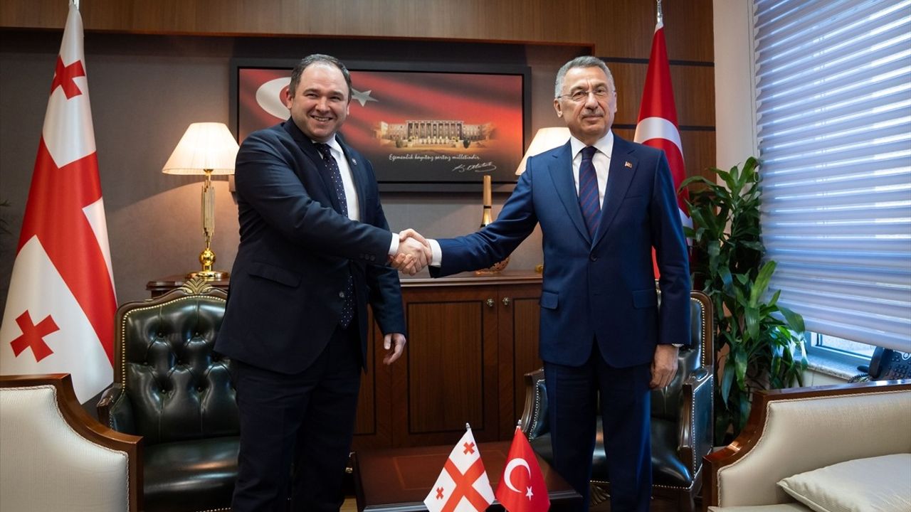 TBMM Dışişleri Komisyonu Başkanı Fuat Oktay, Gürcistanlı mevkidaşı ile görüştü