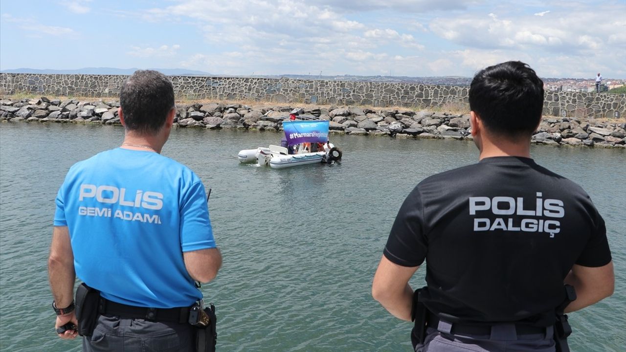 Tekirdağ'da Çevre Haftası Çerçevesinde Deniz Dibi Temizliği Gerçekleştirildi