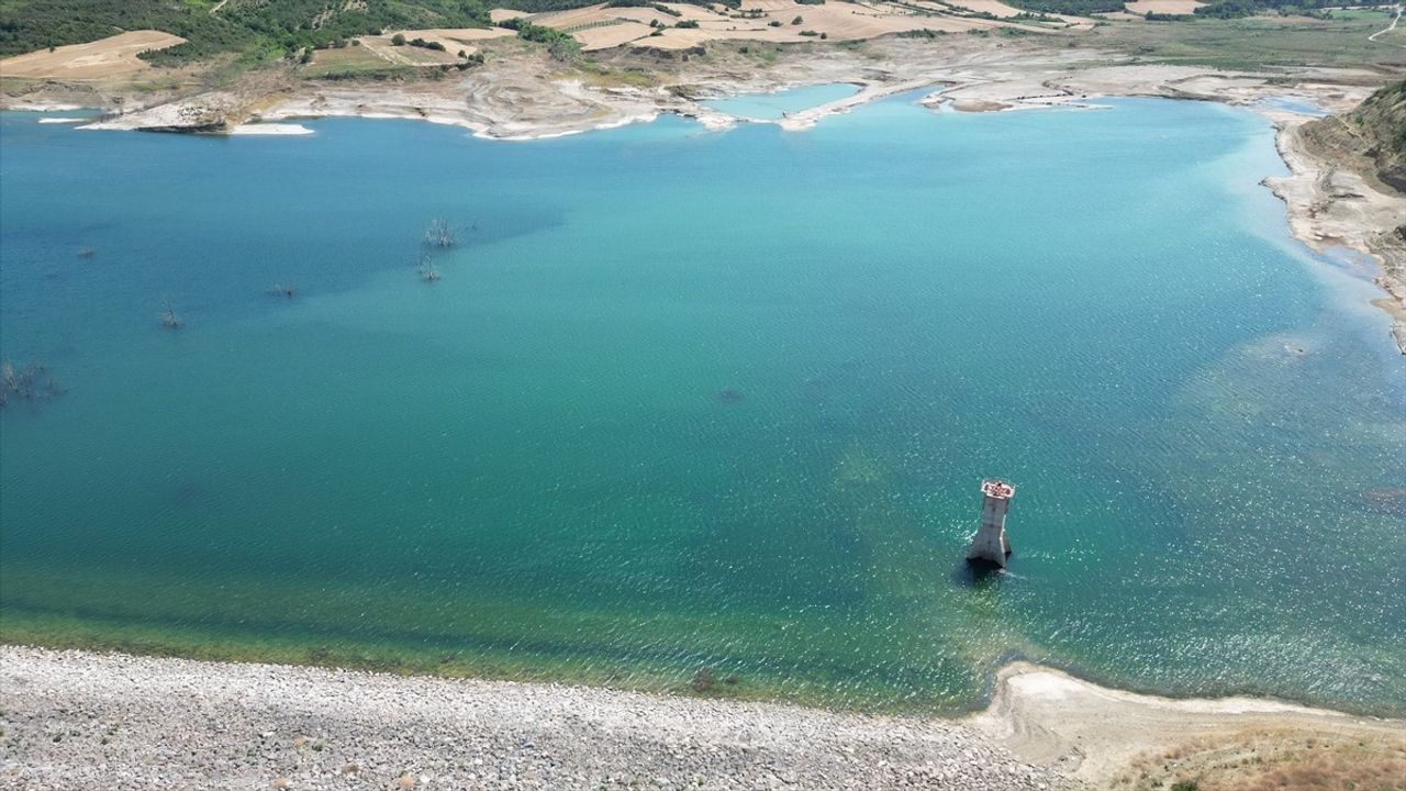 Tekirdağ'da Naip Barajı'nın Doluluk Oranı Kritik Seviyeye Düştü