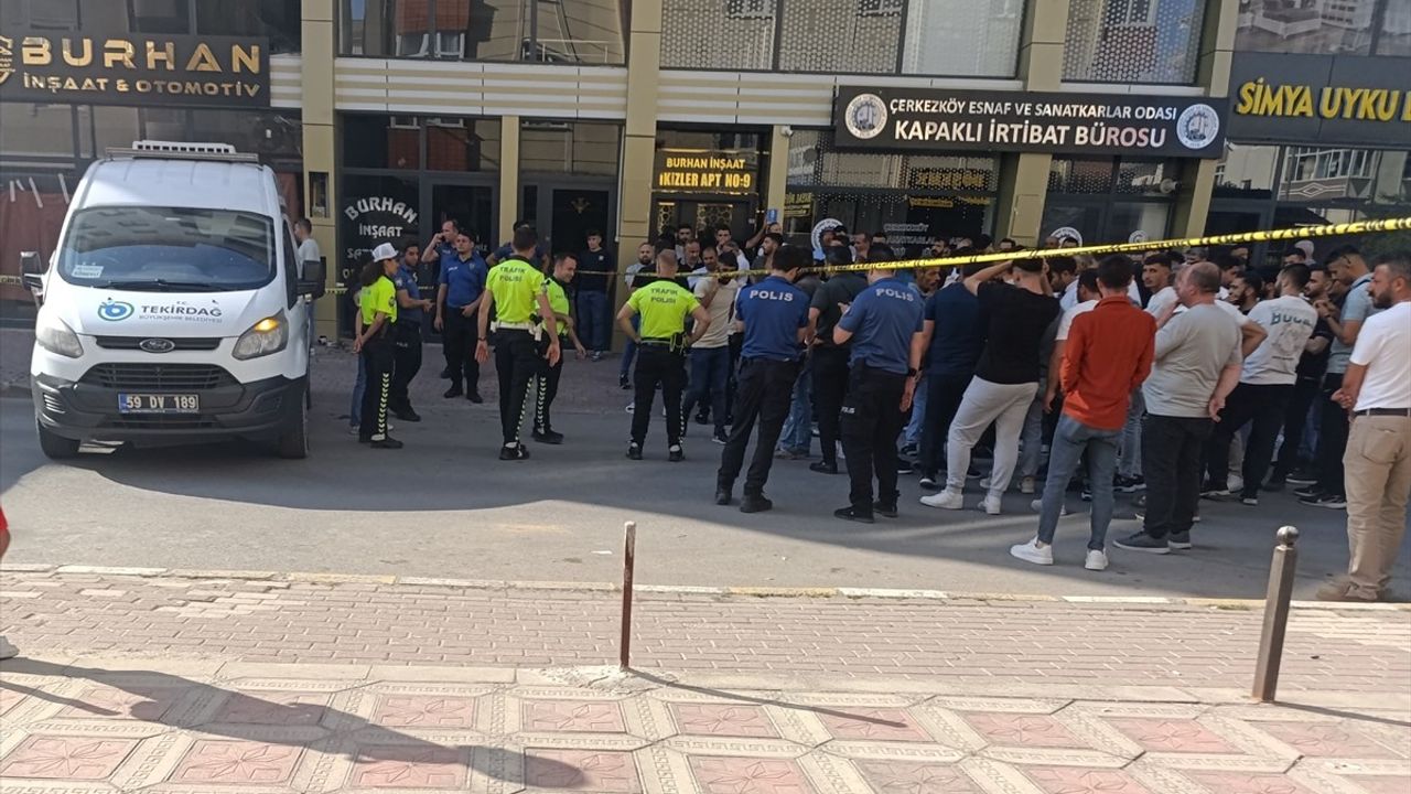 Tekirdağ'da Silahlı Saldırı: Müteahhit Hayatını Kaybetti