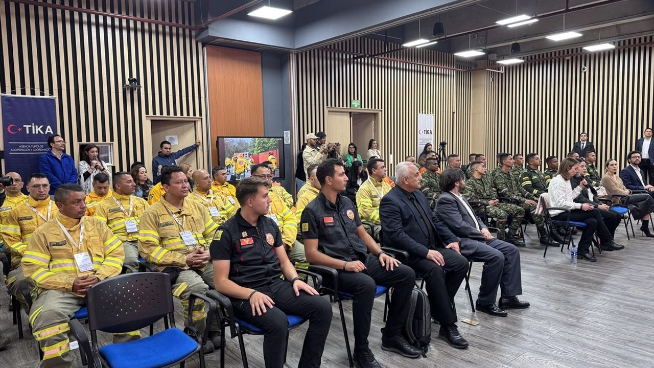 TİKA, Kolombiya'da Orman Yangınlarına Müdahale Eğitimi Düzenledi