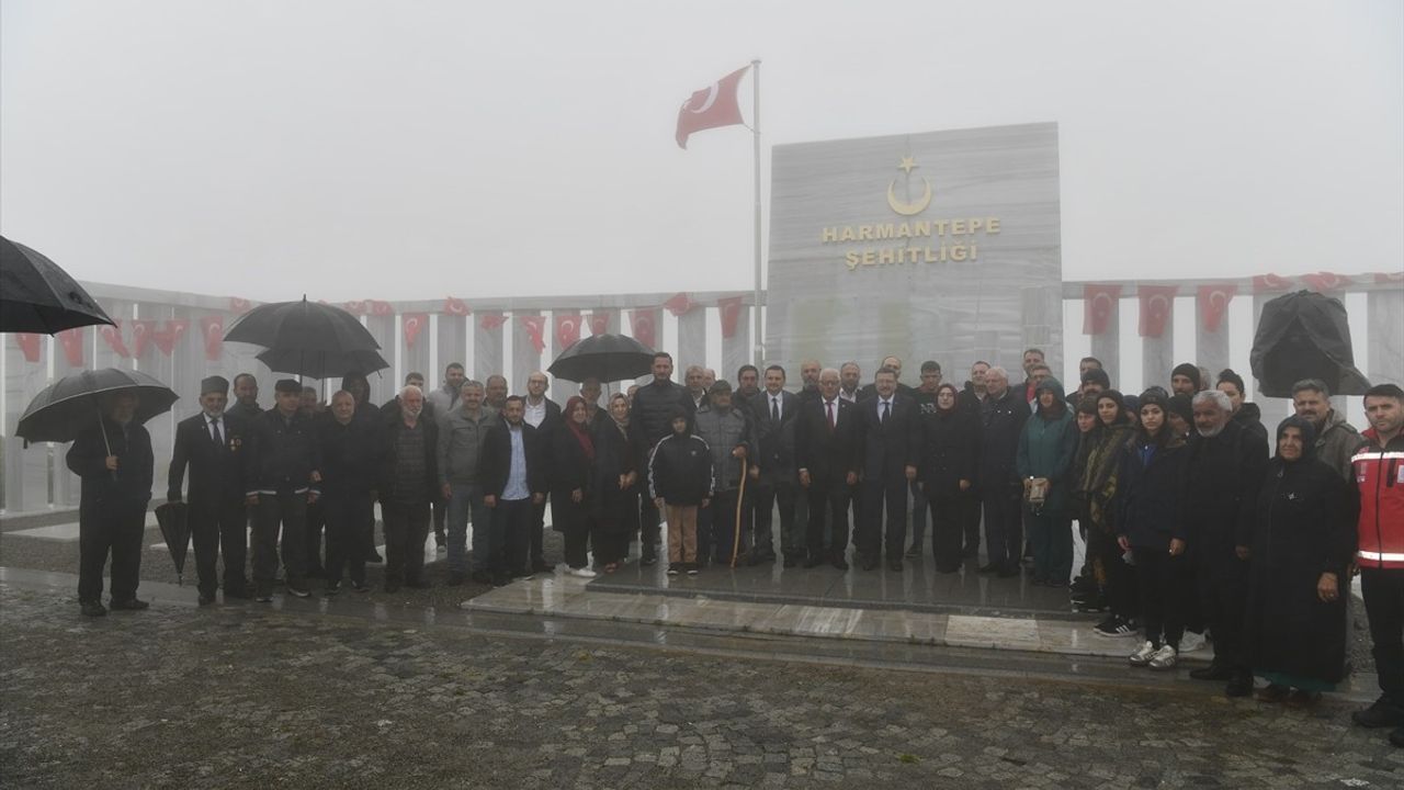 Trabzon'da 109 Yıl Önceki Harmantepe Şehitleri İçin Anma Töreni Düzenlendi