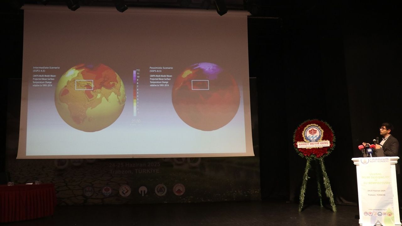 Trabzon'da Ulusal İklim Değişikliği ve Su Sempozyumu Başladı
