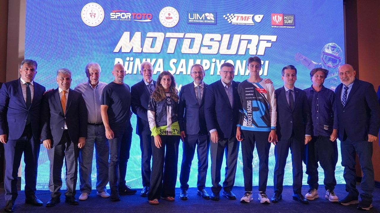 Türkiye'de İlk Motosurf Dünya Şampiyonası 21-22 Haziran'da İzmir'de Başlıyor