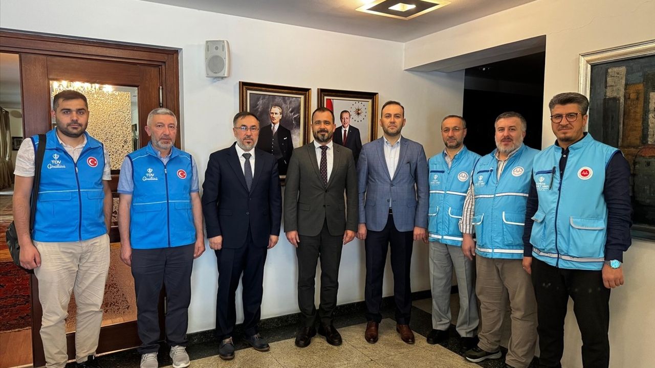 Türkiye Diyanet Vakfı Heyetinden Kabil Büyükelçiliğine Ziyaret Gerçekleşti