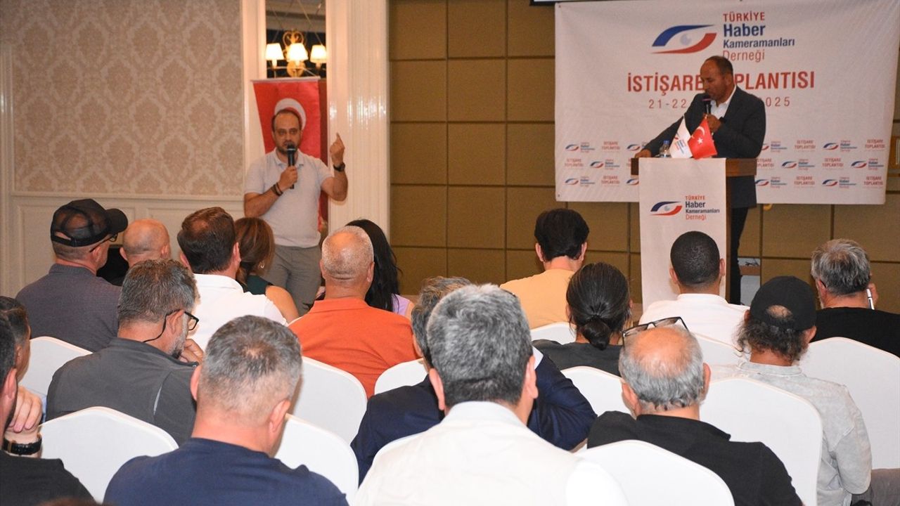 Türkiye Haber Kameramanları Derneği, Afyonkarahisar'da İstişare Toplantısı Düzenledi