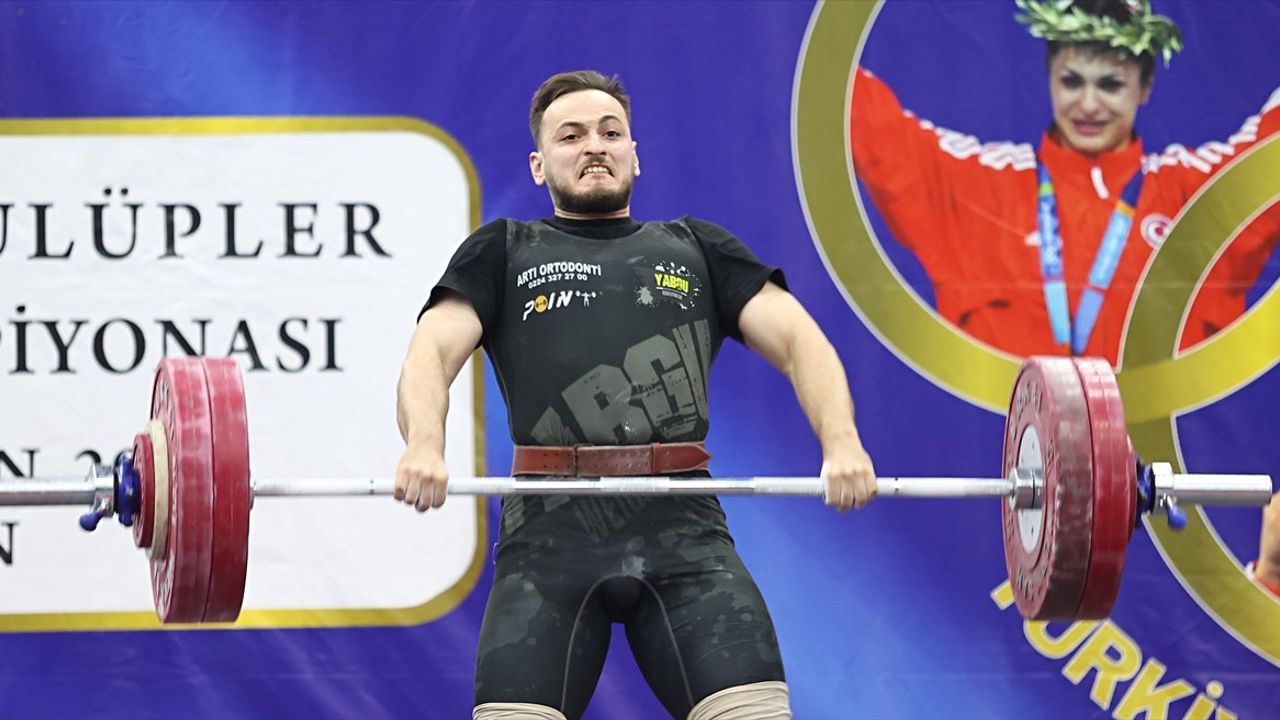 Türkiye Halter Şampiyonası Samsun'da Tamamlandı