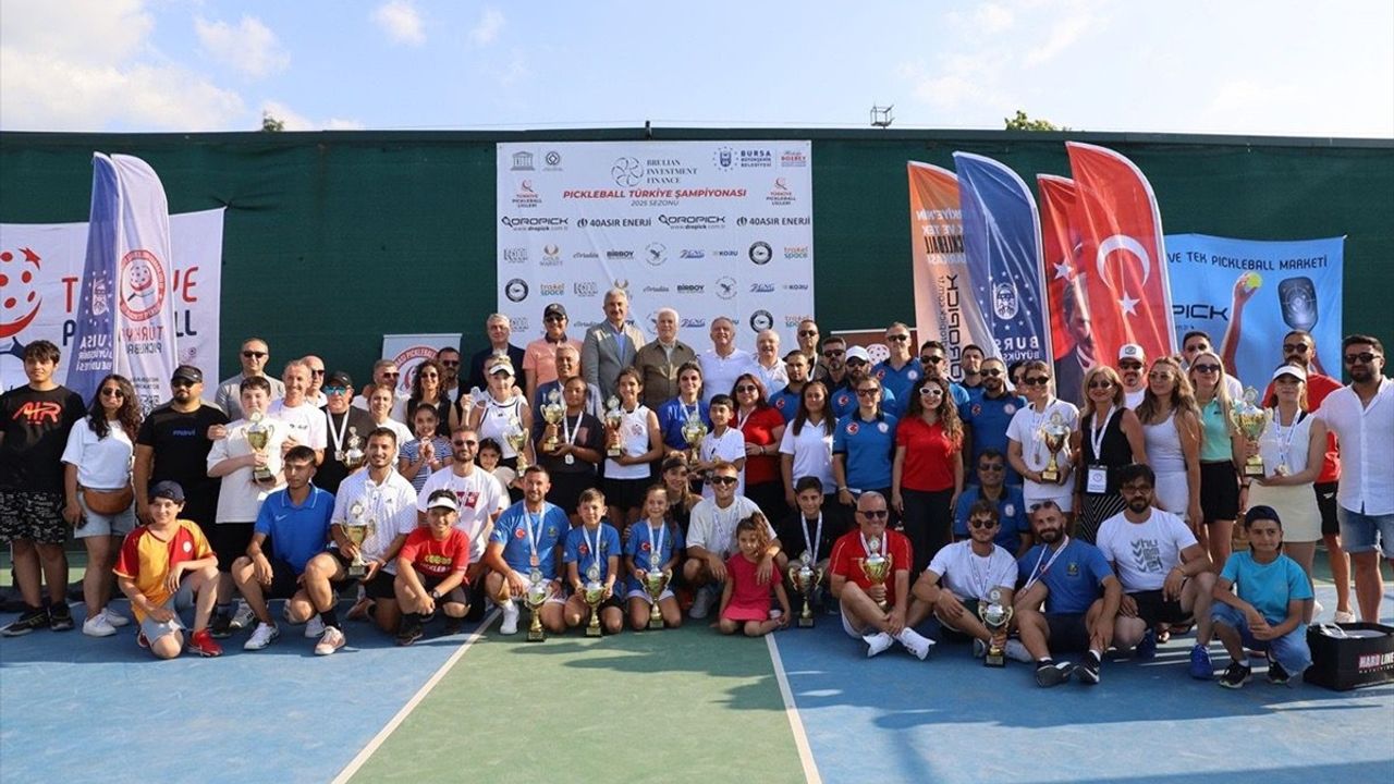 Türkiye Pickleball Şampiyonası Bursa’da Gerçekleşti