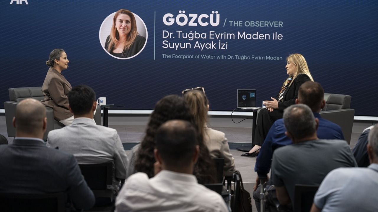 Türkiye Su Enstitüsü'nden Dr. Tuğba Evrim Maden, AAtölye'nin Konuğu Oldu