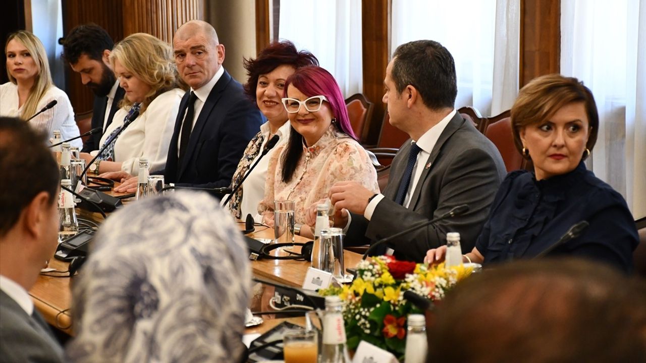 Türkiye ve Kuzey Makedonya Meclisleri Dostluk Grubu Temsilcileri Üsküp'te Buluştu