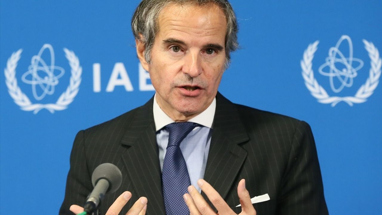 UAEA Başkanı Grossi, İran'ın Zenginleştirilmiş Uranyum Stoku Üzerine Açıklamalarda Bulundu