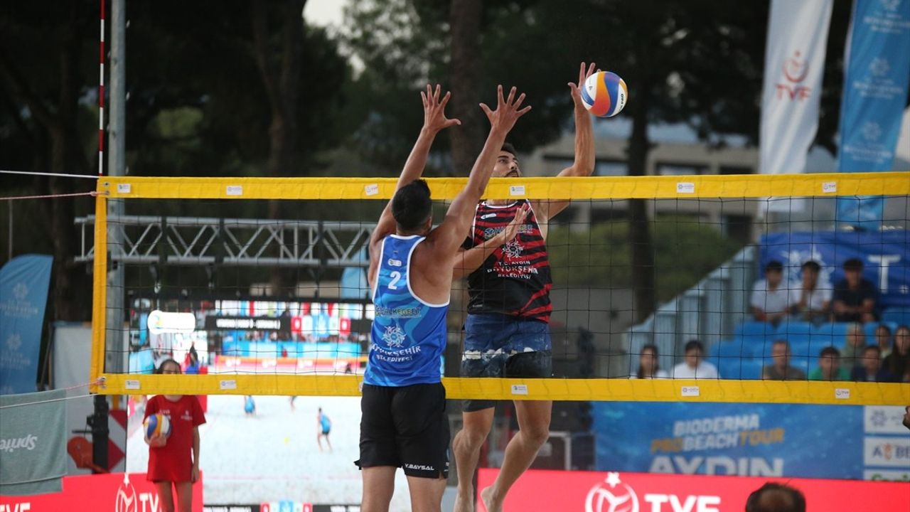 Uluslararası Plaj Voleybolu Türkiye Serisi Aydın Etabı Sona Erdi
