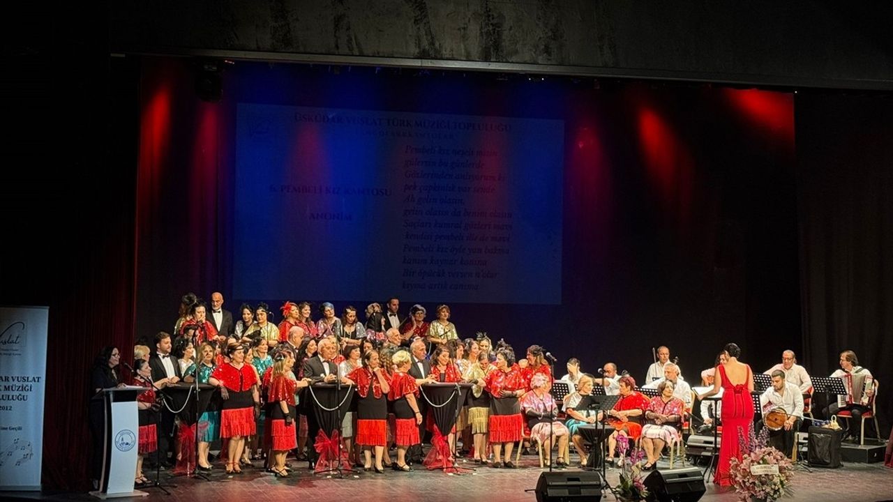 Üsküdar Vuslat Türk Müziği Topluluğu, 101. Yıl Konserini Gerçekleştirdi