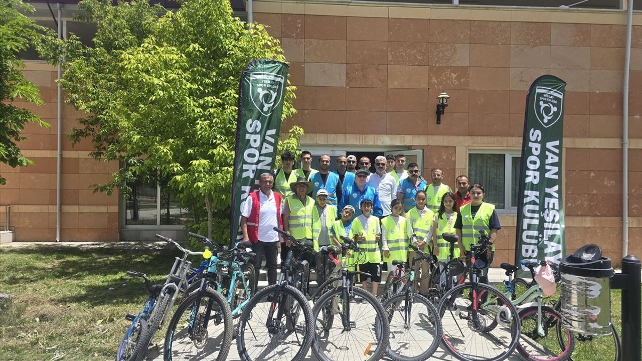 Yeşilay'ın 12. Bisiklet Turu ile Van ve Hakkari'de Sağlıklı Yaşam Vurgusu