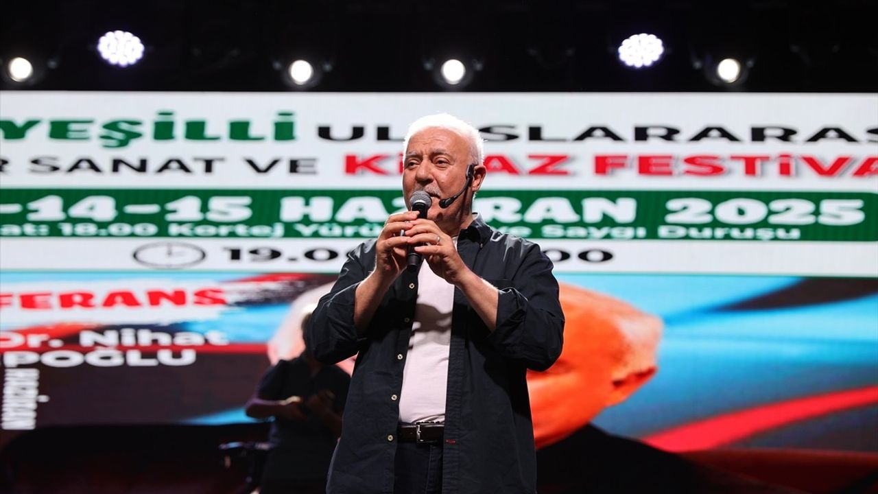 Yeşilli Uluslararası Kültür Sanat ve Kiraz Festivali Başladı