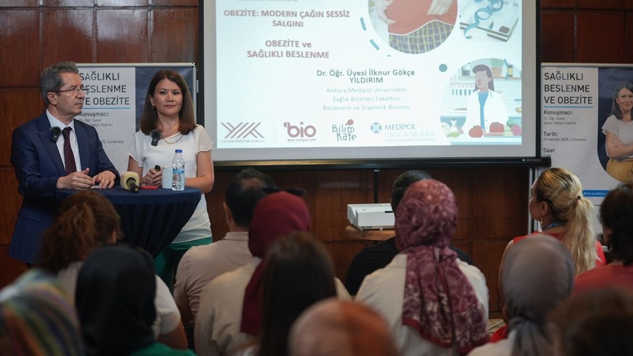 YÖK Bilim Kafe Etkinlikleri Kapsamında Obezite ve Sağlıklı Beslenme Söyleşisi Düzenlendi