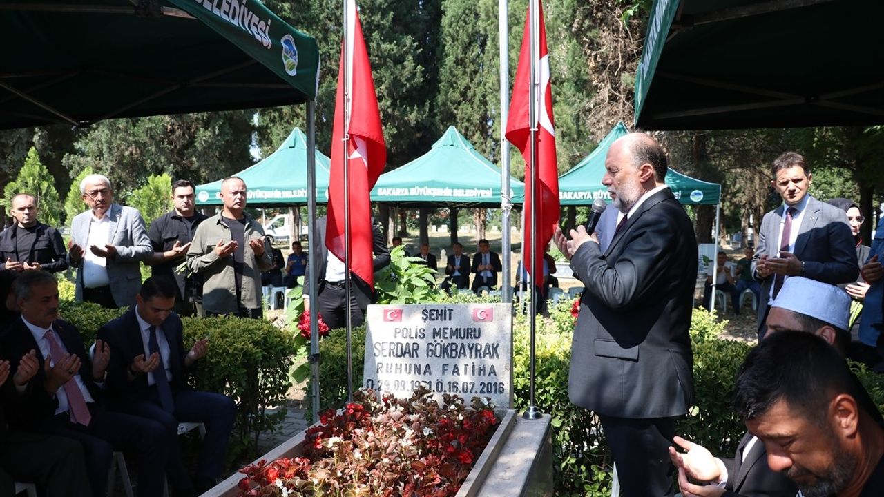 15 Temmuz Şehidi Serdar Gökbayrak Sakarya'da Anıldı