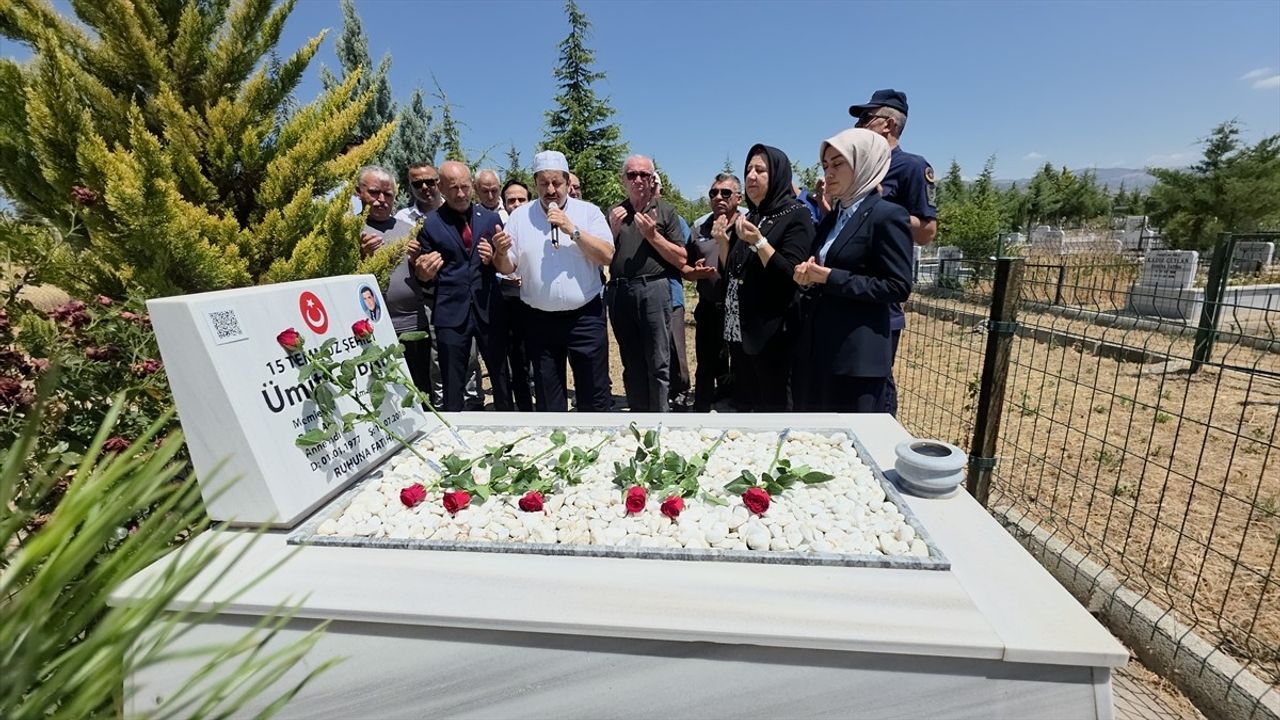 15 Temmuz Şehidi Ümit Çoban, Amasya'da Anıldı