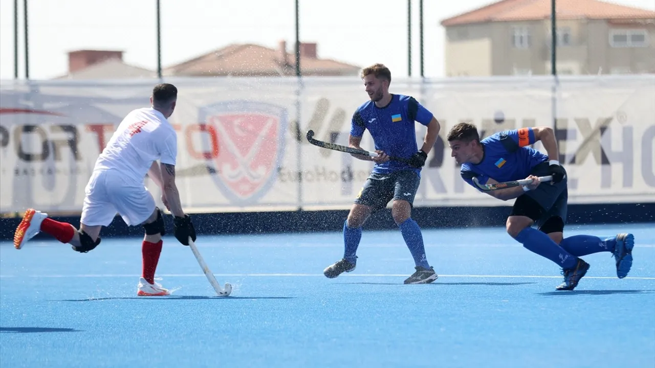 Açık Alan Hokeyi Erkekler Avrupa Şampiyonası 3 Kırklareli'nde Start Aldı