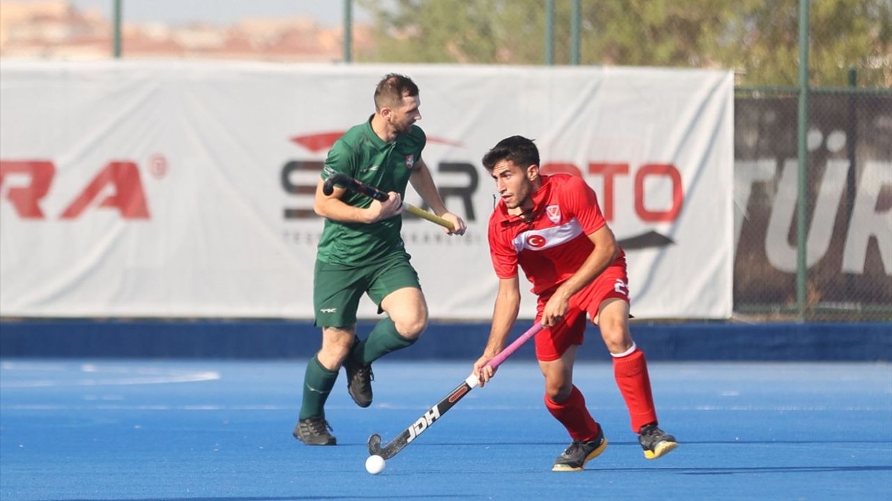 Açık Alan Hokeyi Erkekler Avrupa Şampiyonası Kırklareli'nde Devam Ediyor