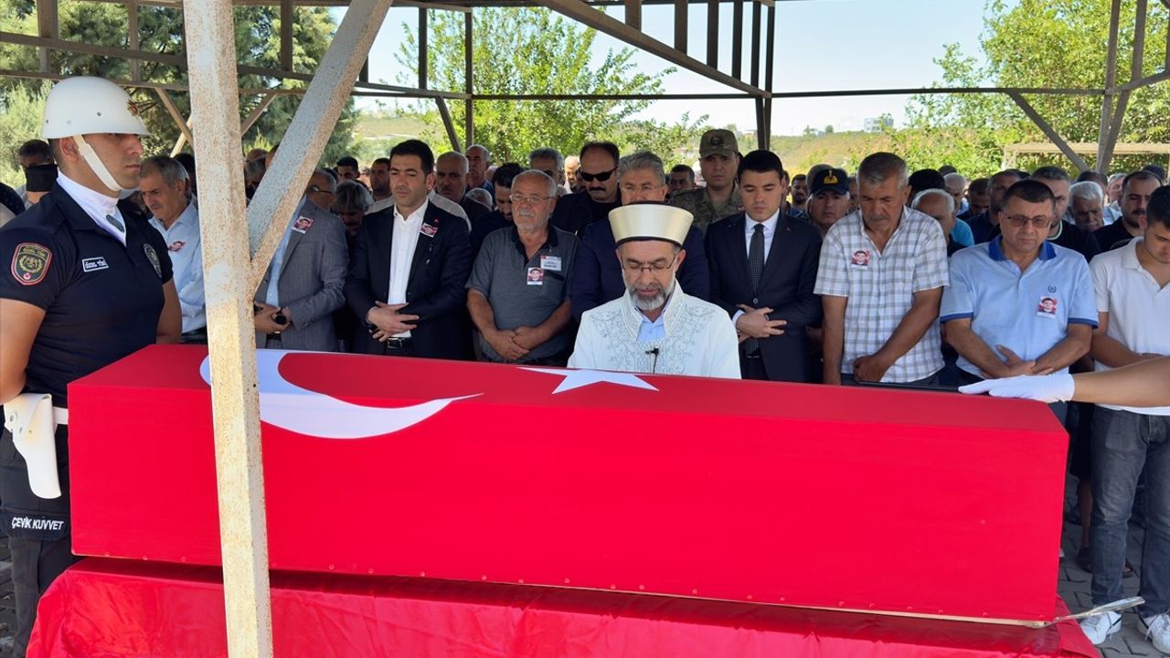 Adana'da Görevi Başında Hayatını Kaybeden Polis Memuru Sinan Doğan İçin Tören Düzenlendi