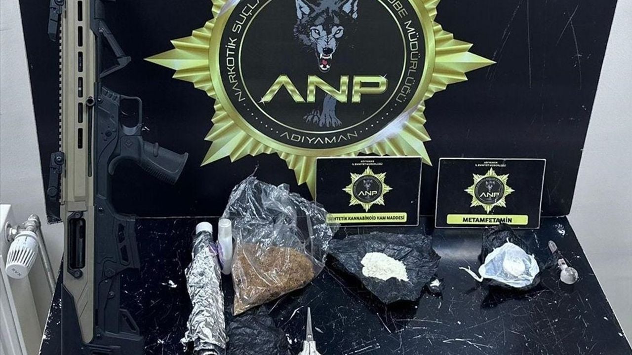 Adıyaman'da Uyuşturucu Operasyonu: Bir Şüpheli Tutuklandı