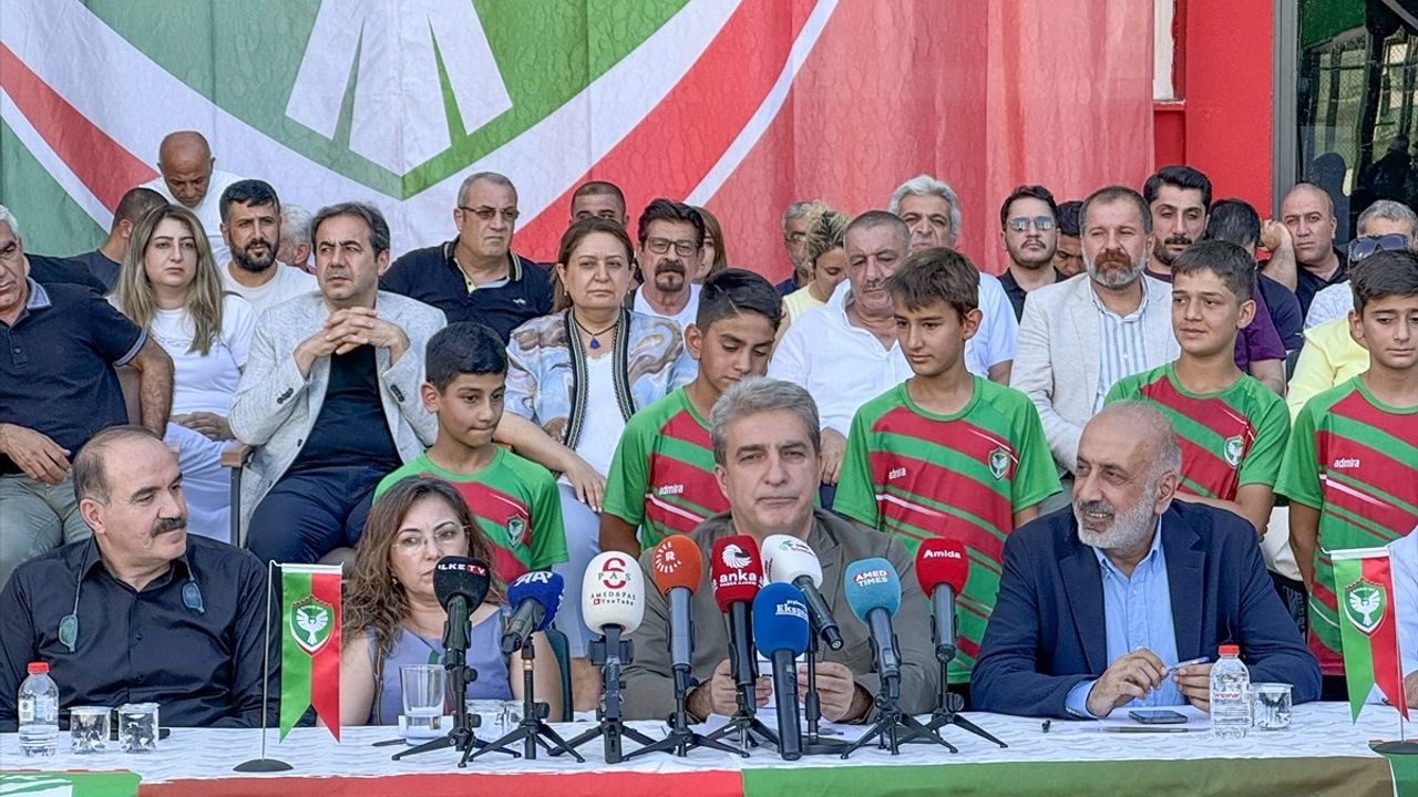 Amed Sportif Faaliyetler Kulübü Başkanı Burç Baysal, Altyapı Çalışmaları ve Kamp Sürecini Değerlendirdi