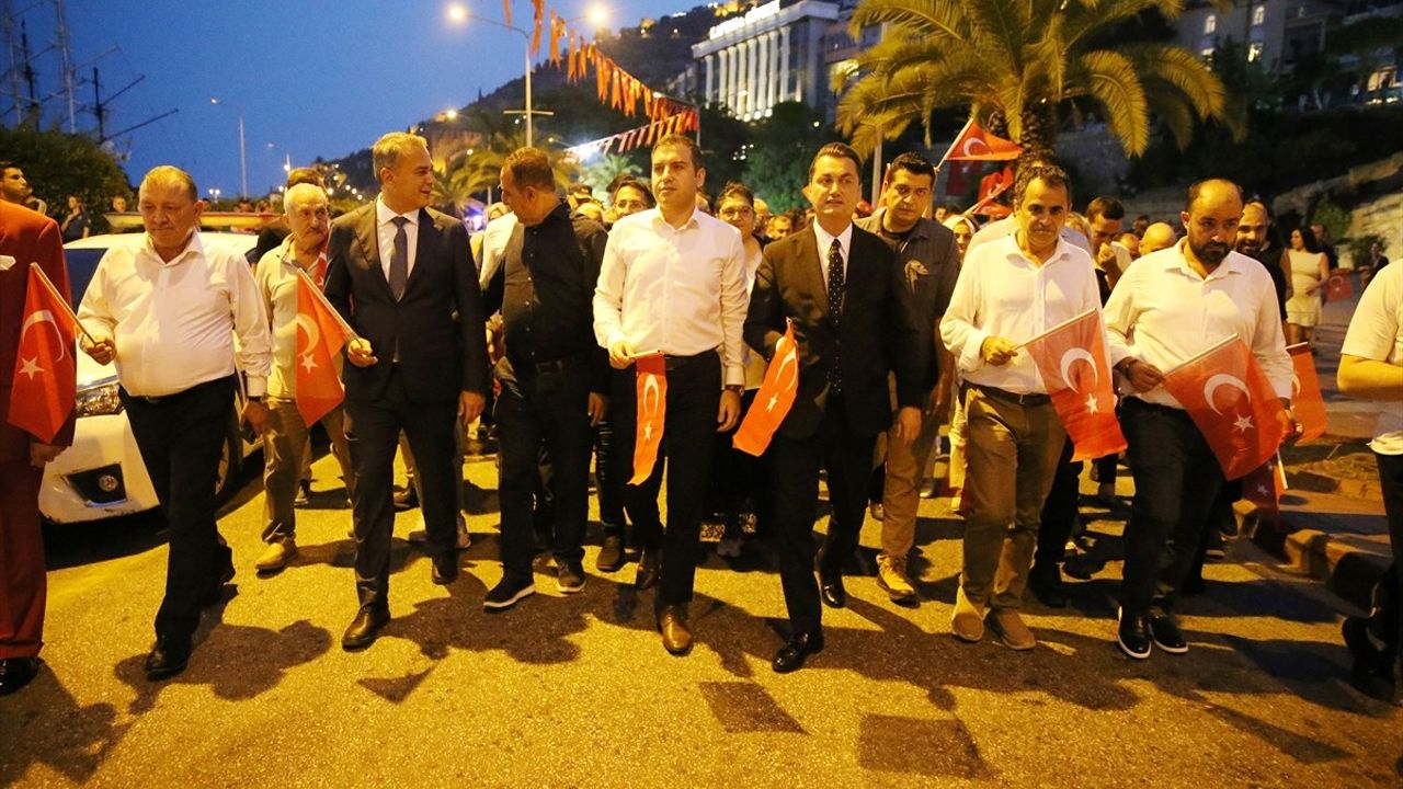 Antalya, Muğla, Isparta ve Burdur'da 15 Temmuz Anma Etkinlikleri Düzenlendi