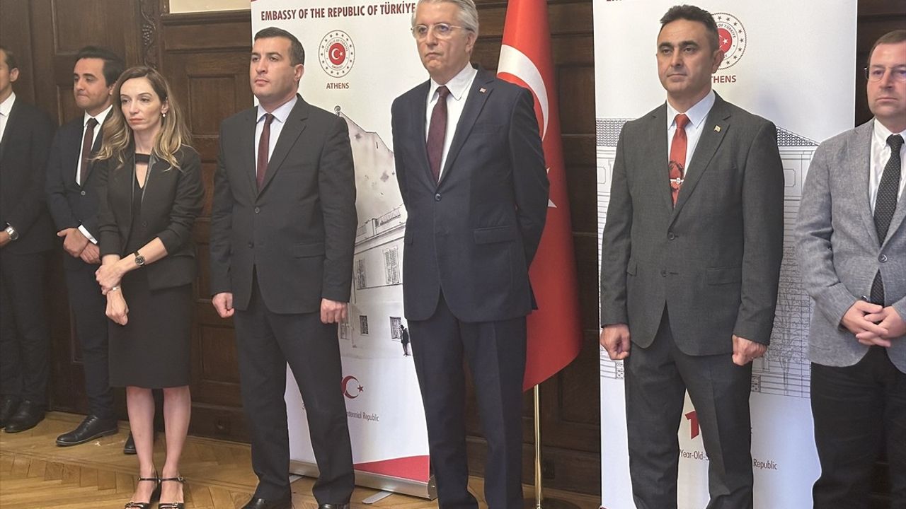 Atina'da 15 Temmuz Demokrasi ve Milli Birlik Günü Anma Töreni Düzenlendi