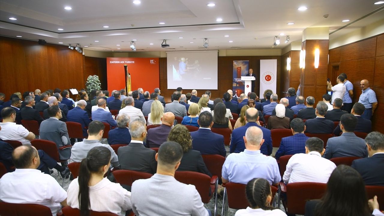 Azerbaycan'da 15 Temmuz Demokrasi ve Milli Birlik Günü Etkinliği Gerçekleştirildi