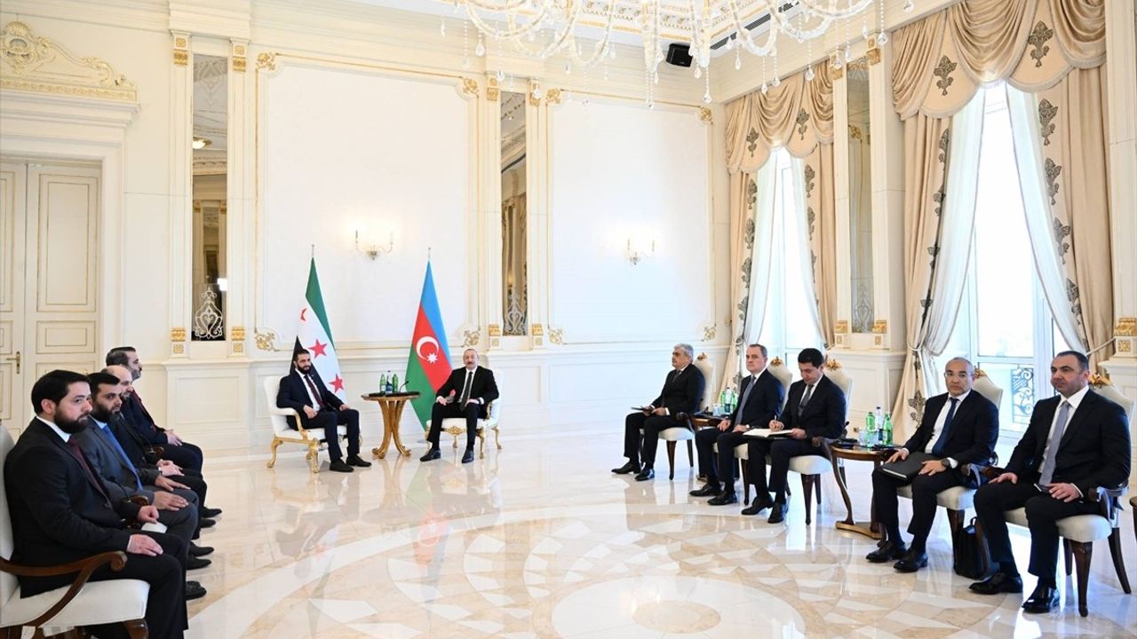 Azerbaycan ve Suriye Liderlerinden İşbirliği Vurgusu