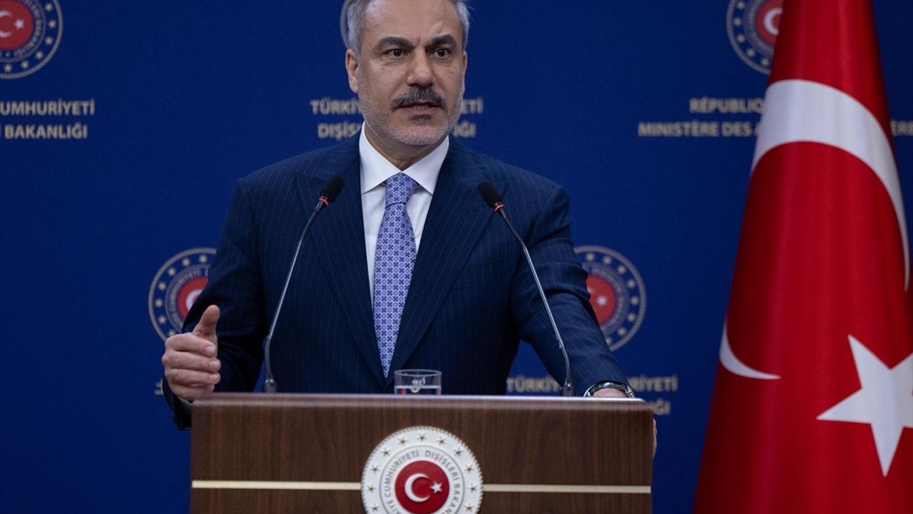 Bakan Fidan, İsrail'in Suriye Üzerindeki Planlarını Eleştirdi