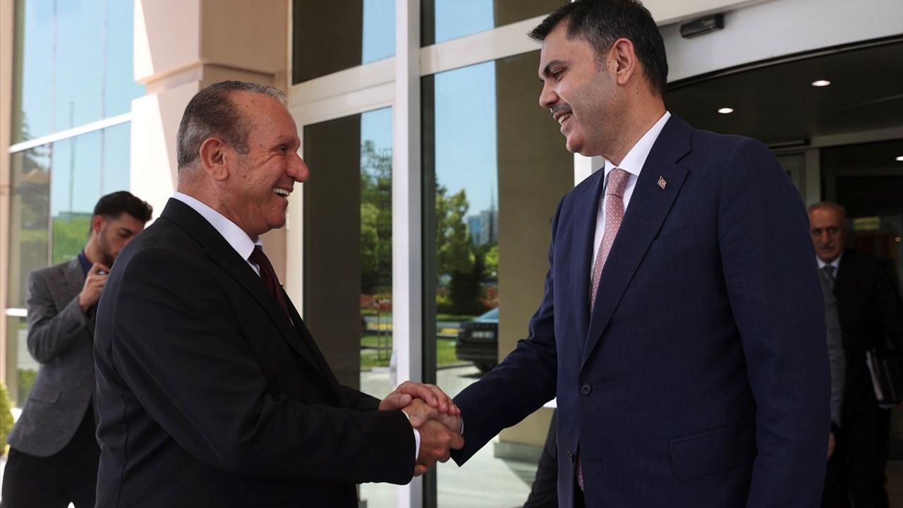 Bakan Kurum, KKTC Başbakan Yardımcısı Fikri Ataoğlu ile Görüştü