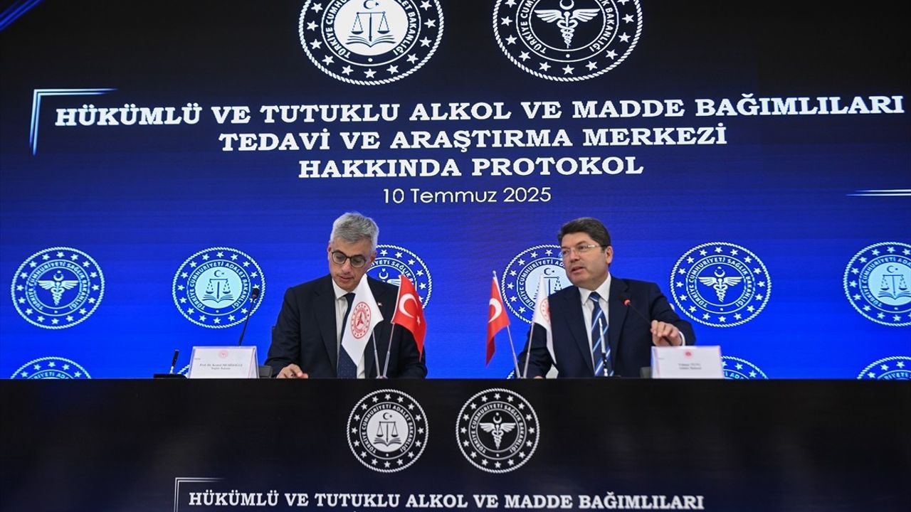 Bakan Memişoğlu'ndan Cezaevlerinde Bağımlılıkla Mücadele İçin Yeni Protokol