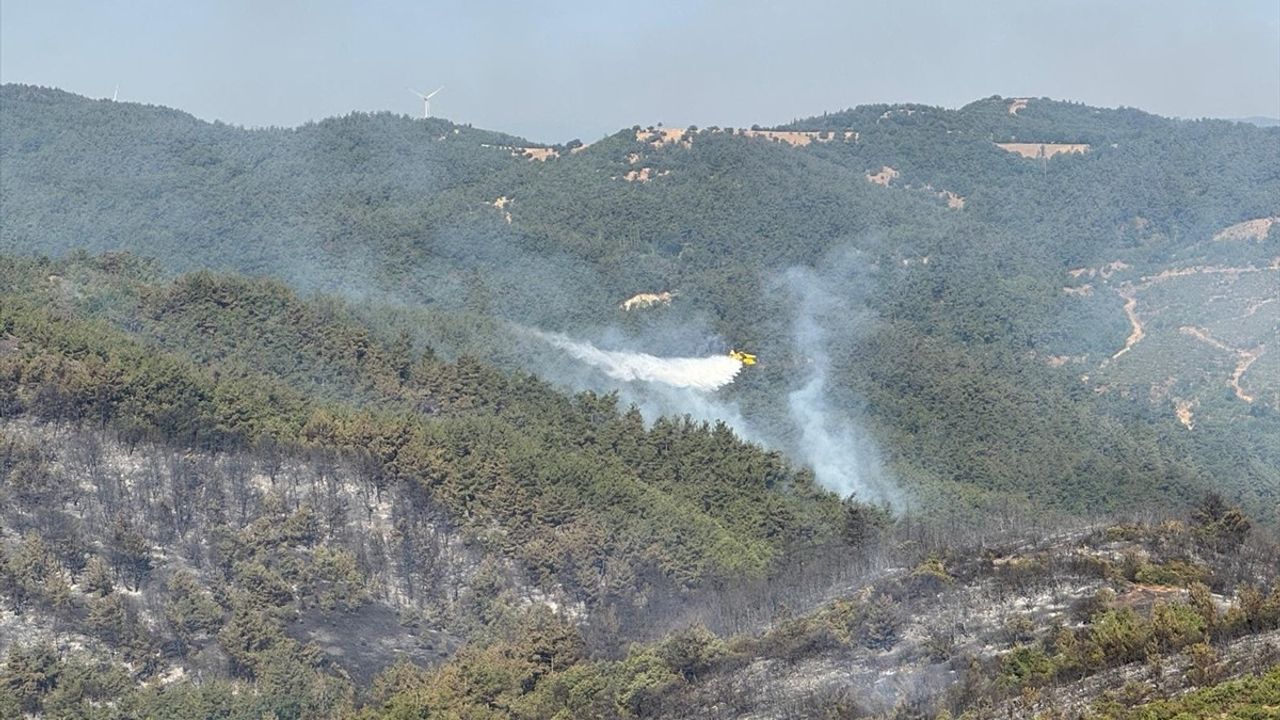 Balıkesir'deki Orman Yangını Kontrol Altına Alındı