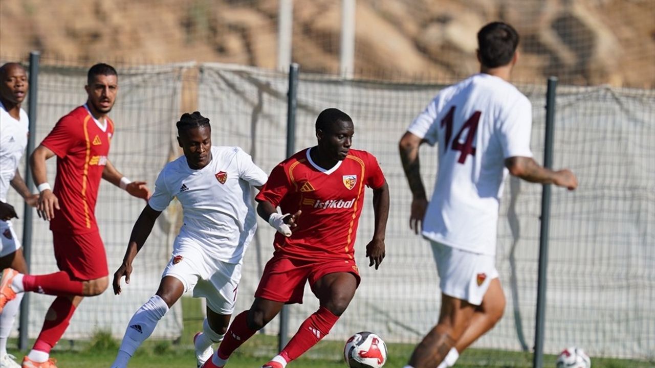 Bellona Kayserispor, Hazırlık Maçında Hatayspor'u 3-1 Yendi