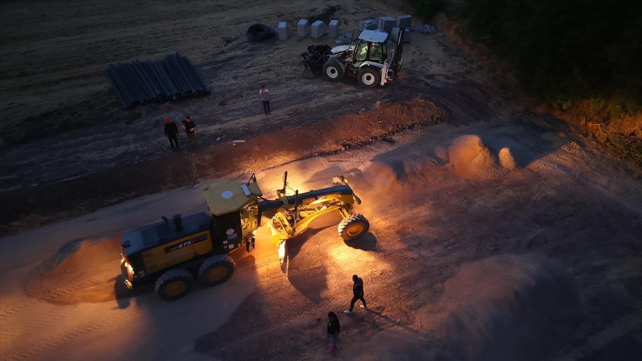 Bilecik'te Orman Yangınlarından Etkilenenler İçin Konteyner Kurulumu Başladı