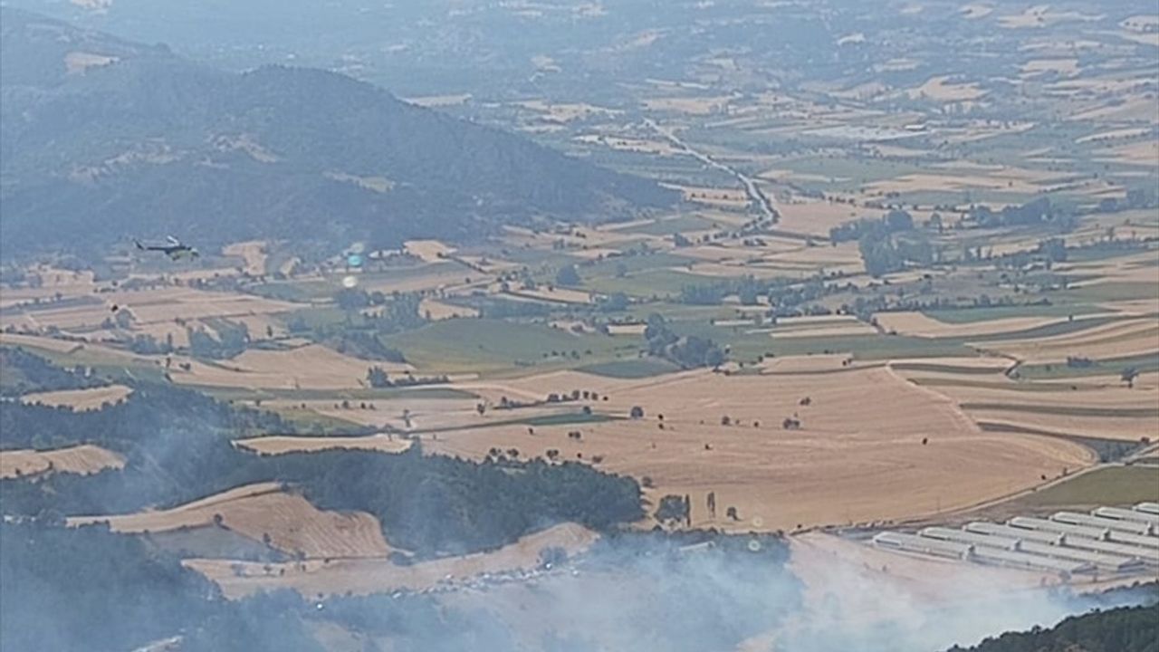 Bolu'da İki Ayrı Orman Yangınına Müdahale Başlatıldı