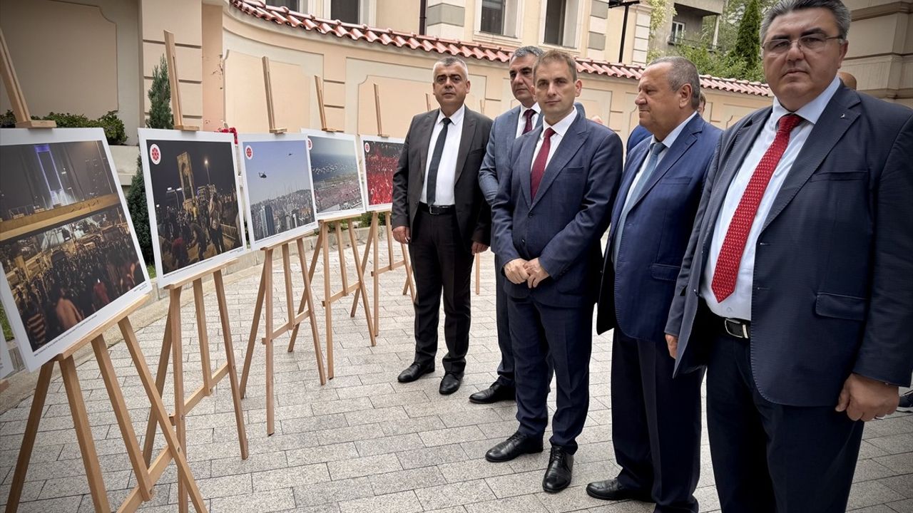Bulgaristan'da 15 Temmuz Demokrasi ve Milli Birlik Günü Anma Töreni Düzenlendi