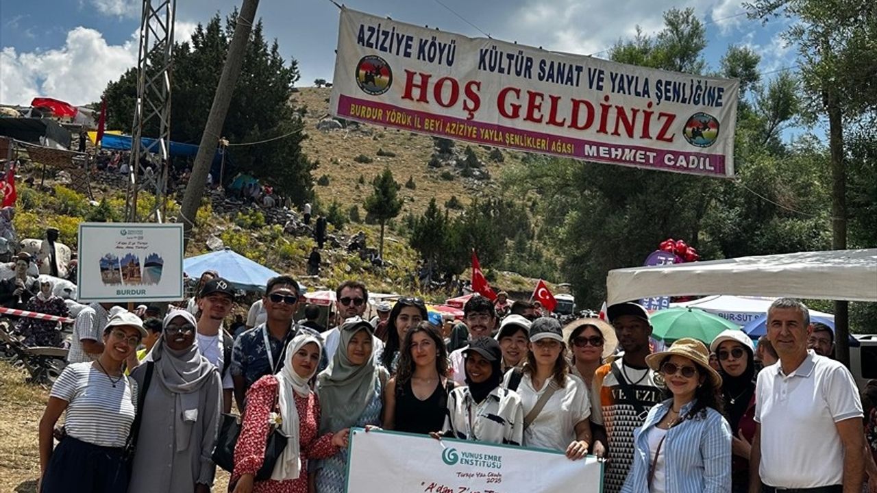 Burdur'da Yabancı Öğrencilere Yörük Kültürü Tanıtıldı