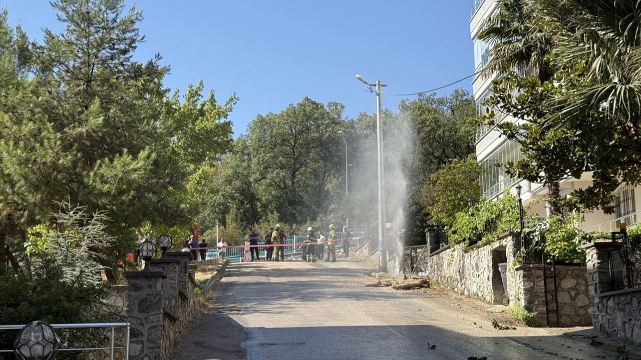 Bursa'da Doğal Gaz Hattındaki Patlama Sonucu 3 Yaralı