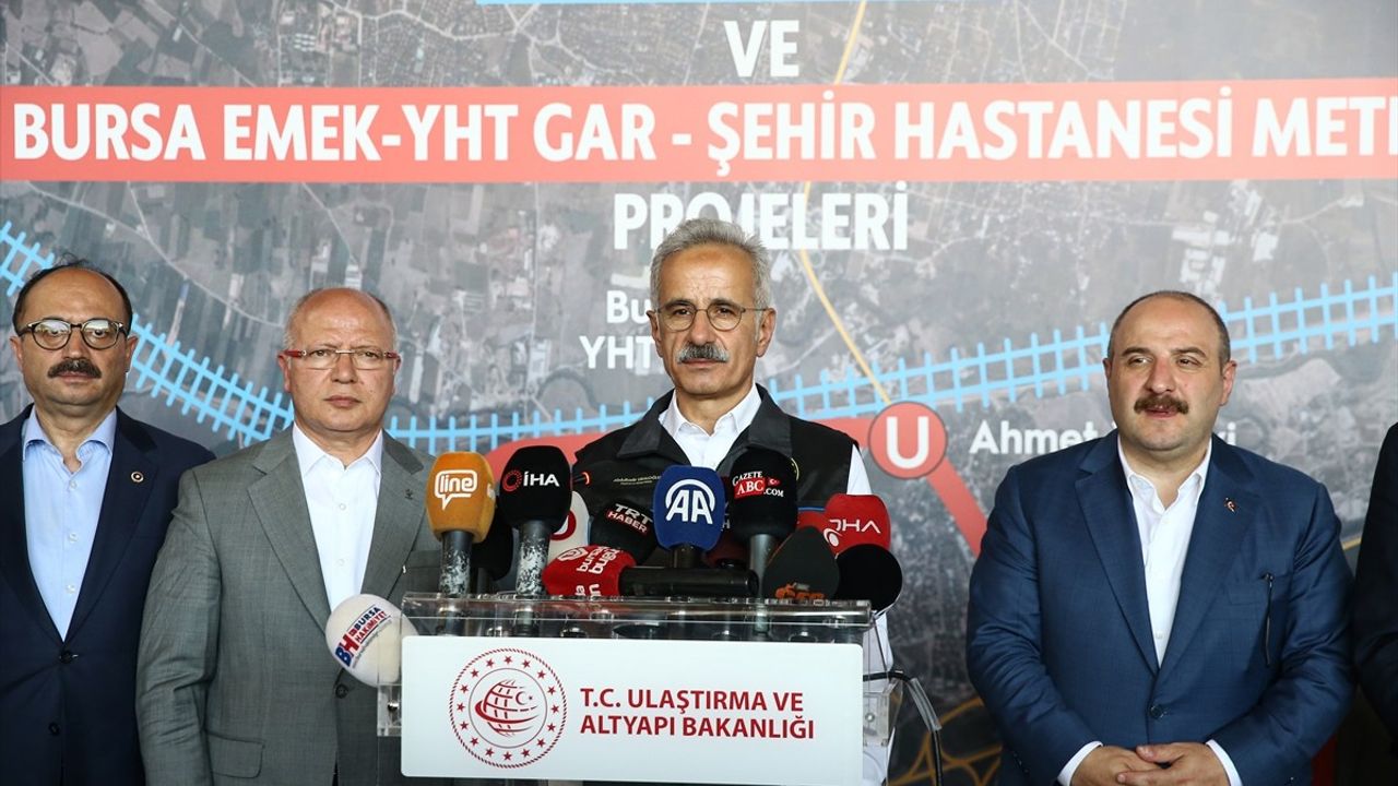 Bursa Hızlı Tren Projesi 2026'da Hizmete Açılacak