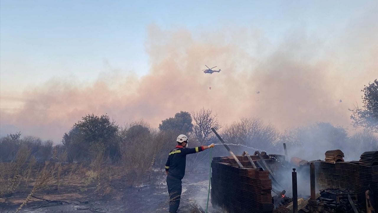 CEKUT Ekipleri Orman Yangınlarıyla Mücadelede Etkili Destek Sağladı